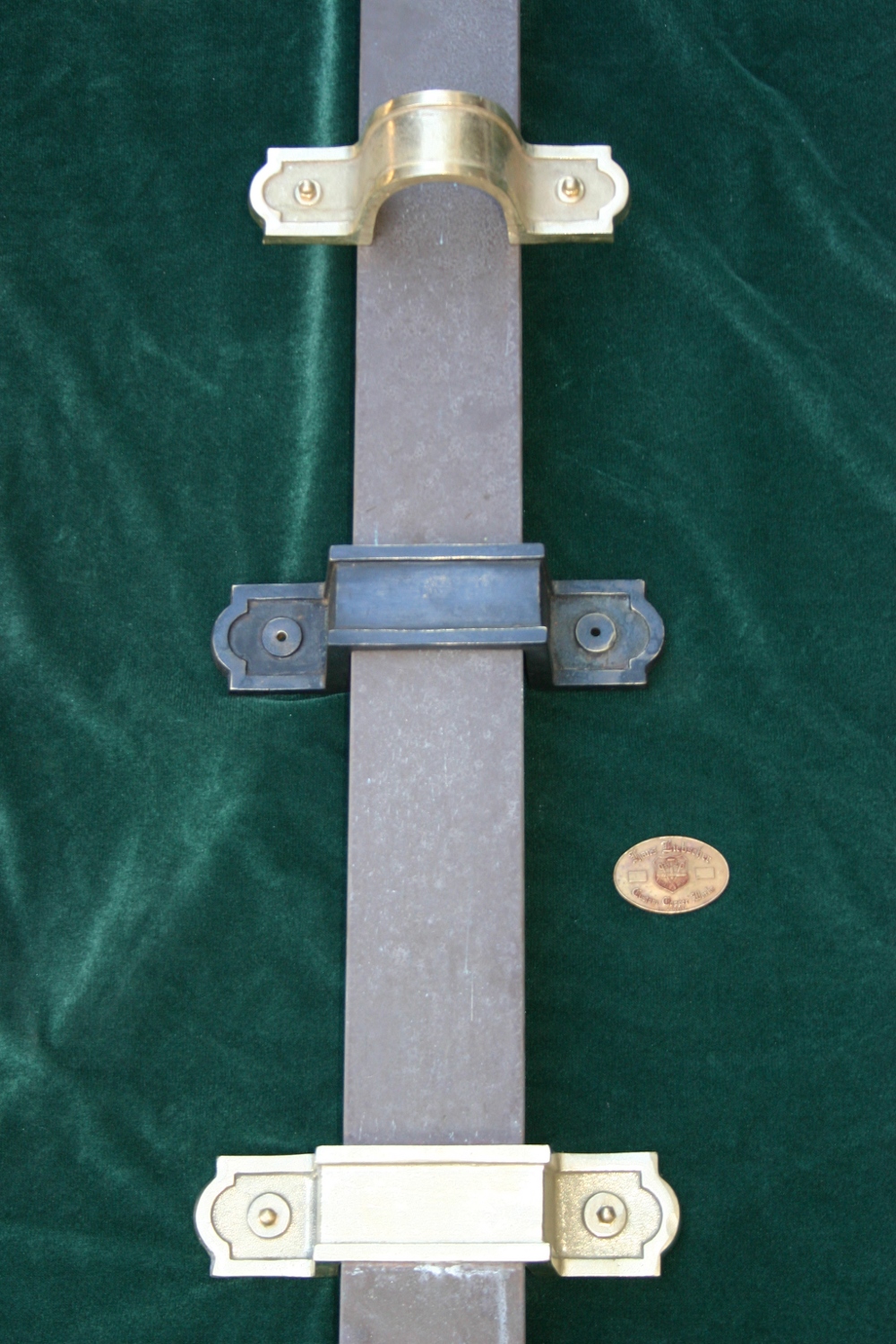 Brass and Copper Downspout Brackets