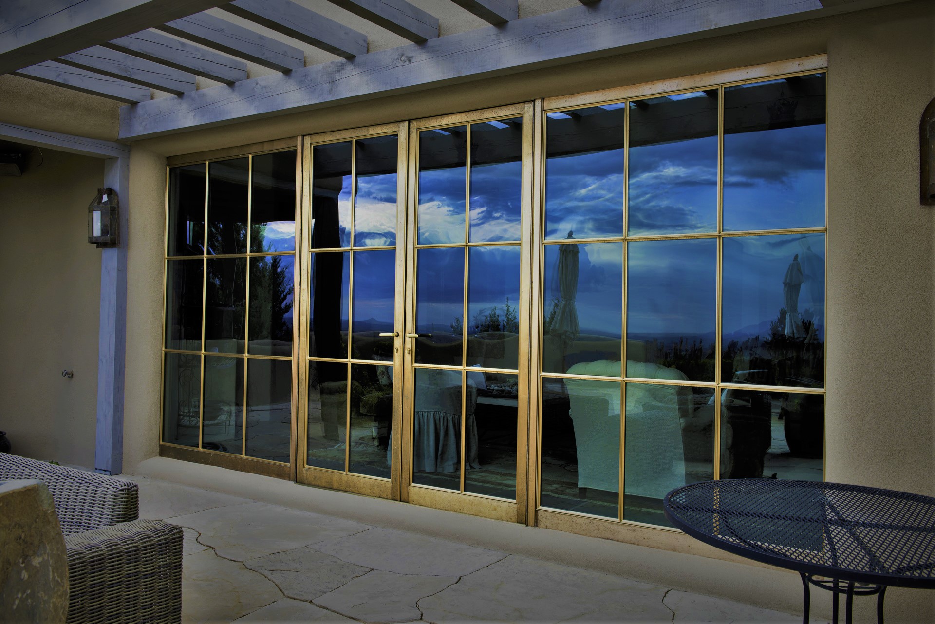 Bronze windows and doors